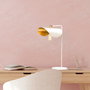 Opviq Sivani - MR - 844 Lámpara de Mesa Blanco y Dorado